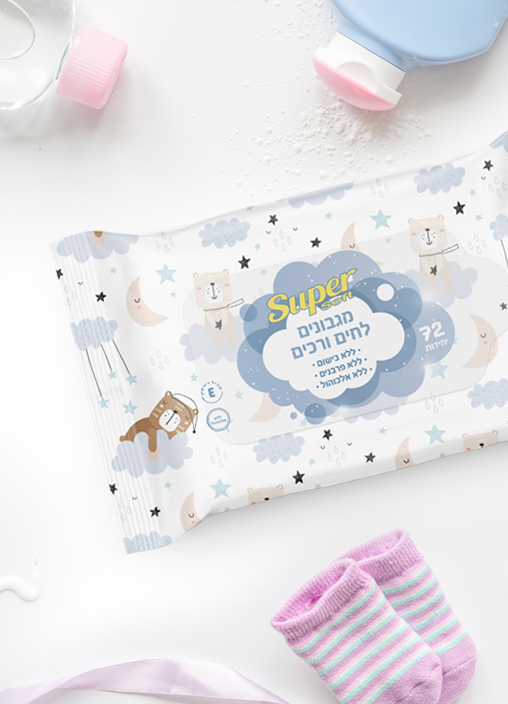 SuperSoft Baby Wet Wipes